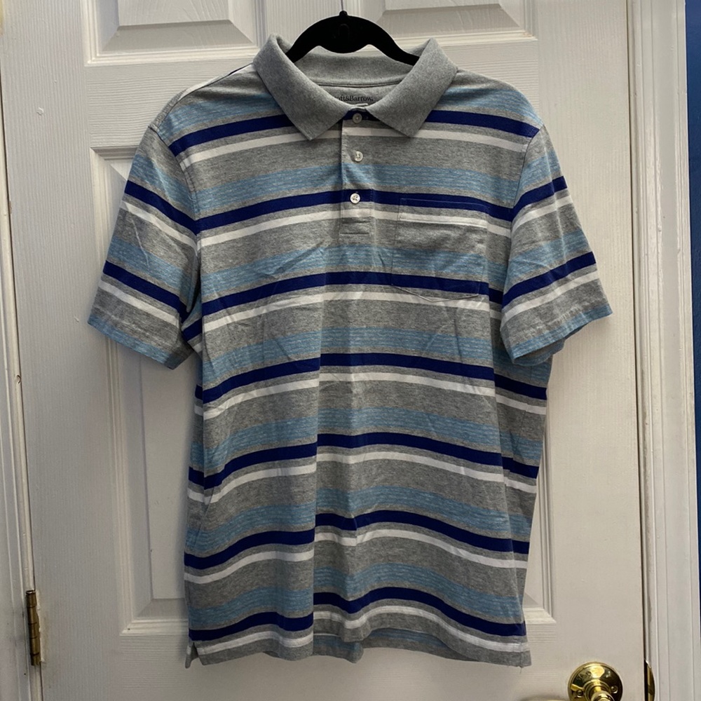 Croft & Barrow Men’s Striped Polo Shirt Large